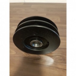 Odstredivá Spojka  pre benžinové motory diera   25,4mm, remen 17mm priemer 148mm